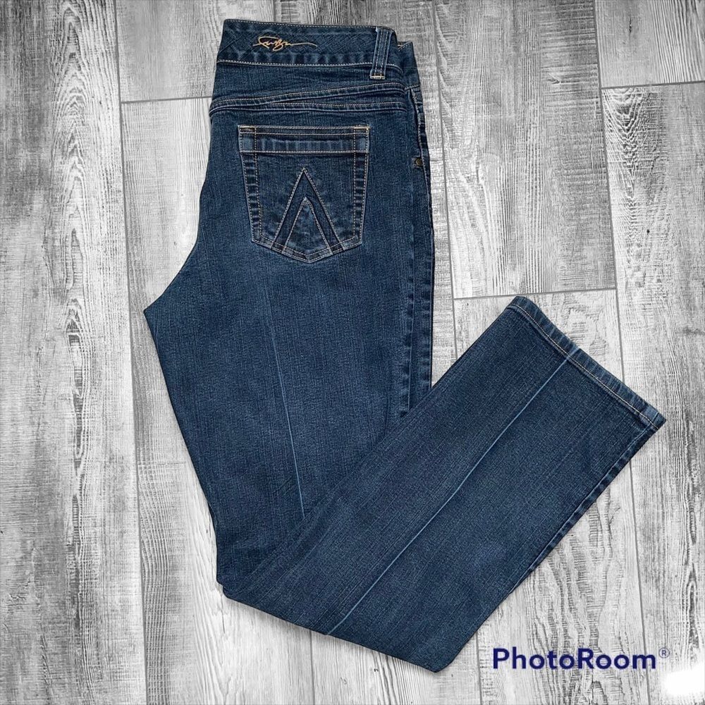 Fubu Women Jeans Sz 13/14 Medium Rise. Straight leg.